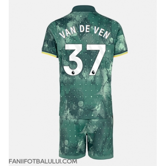 Tottenham Hotspur Micky van de Ven #37 Echipament de Fotbal Replică 2024-25 Copii Treilea (+ Șorturi)